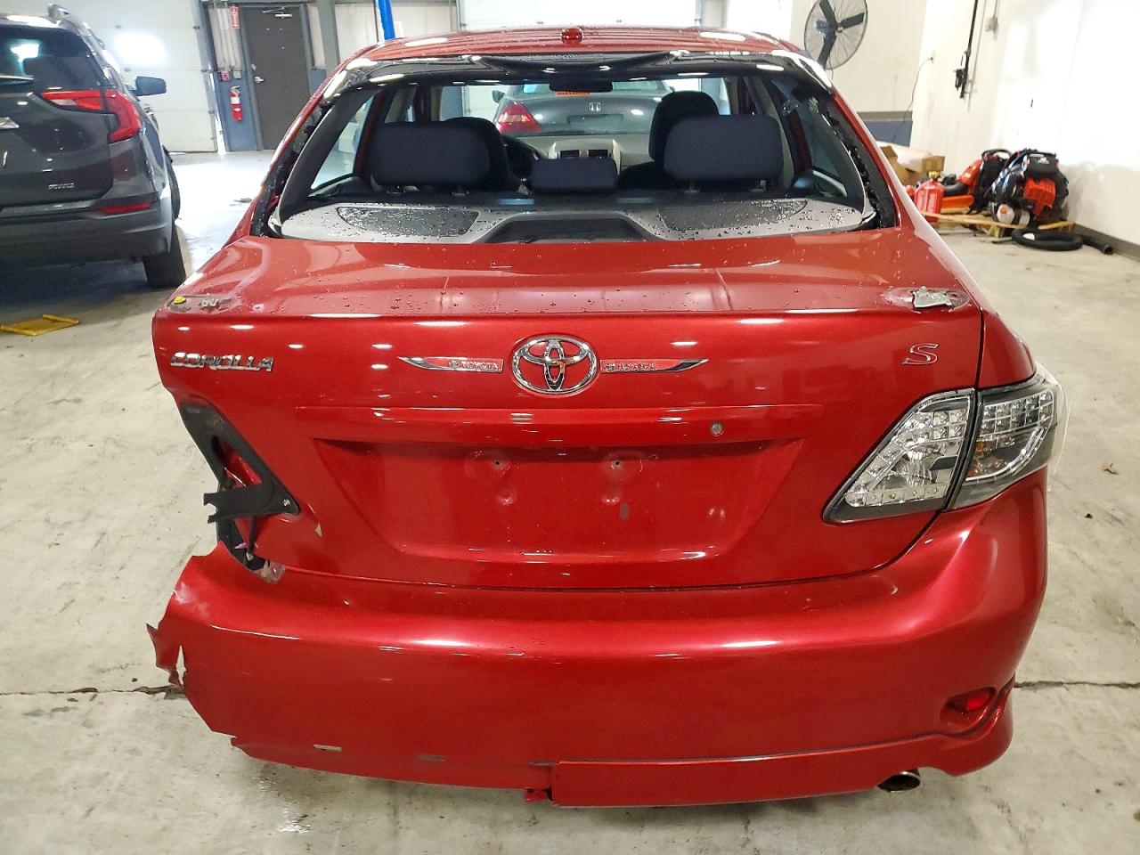 2010 Toyota Corolla S Red vin: 2T1BU4EE4AC425088