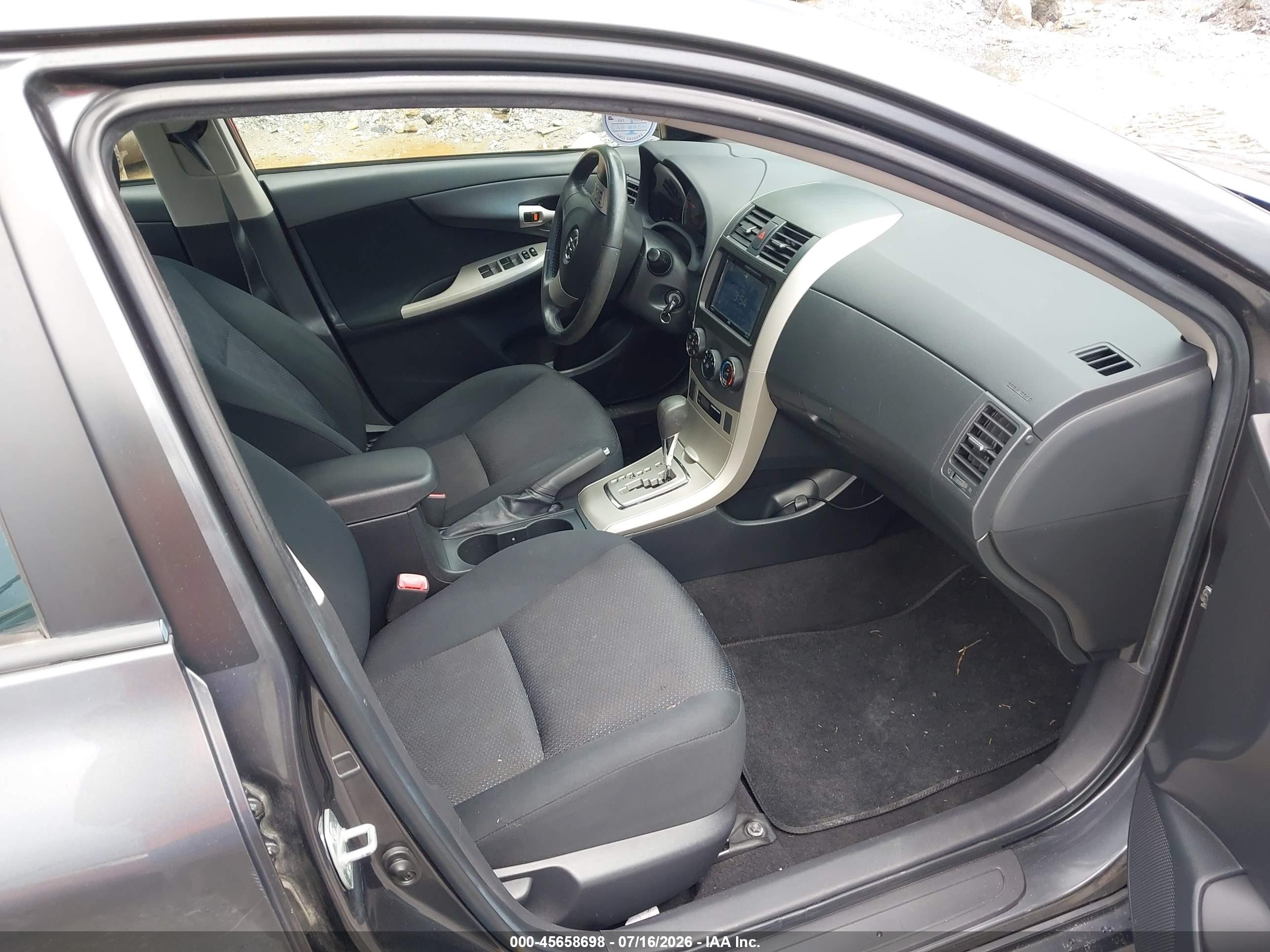 2010 Toyota Corolla S Gray vin: 2T1BU4EE4AC445017