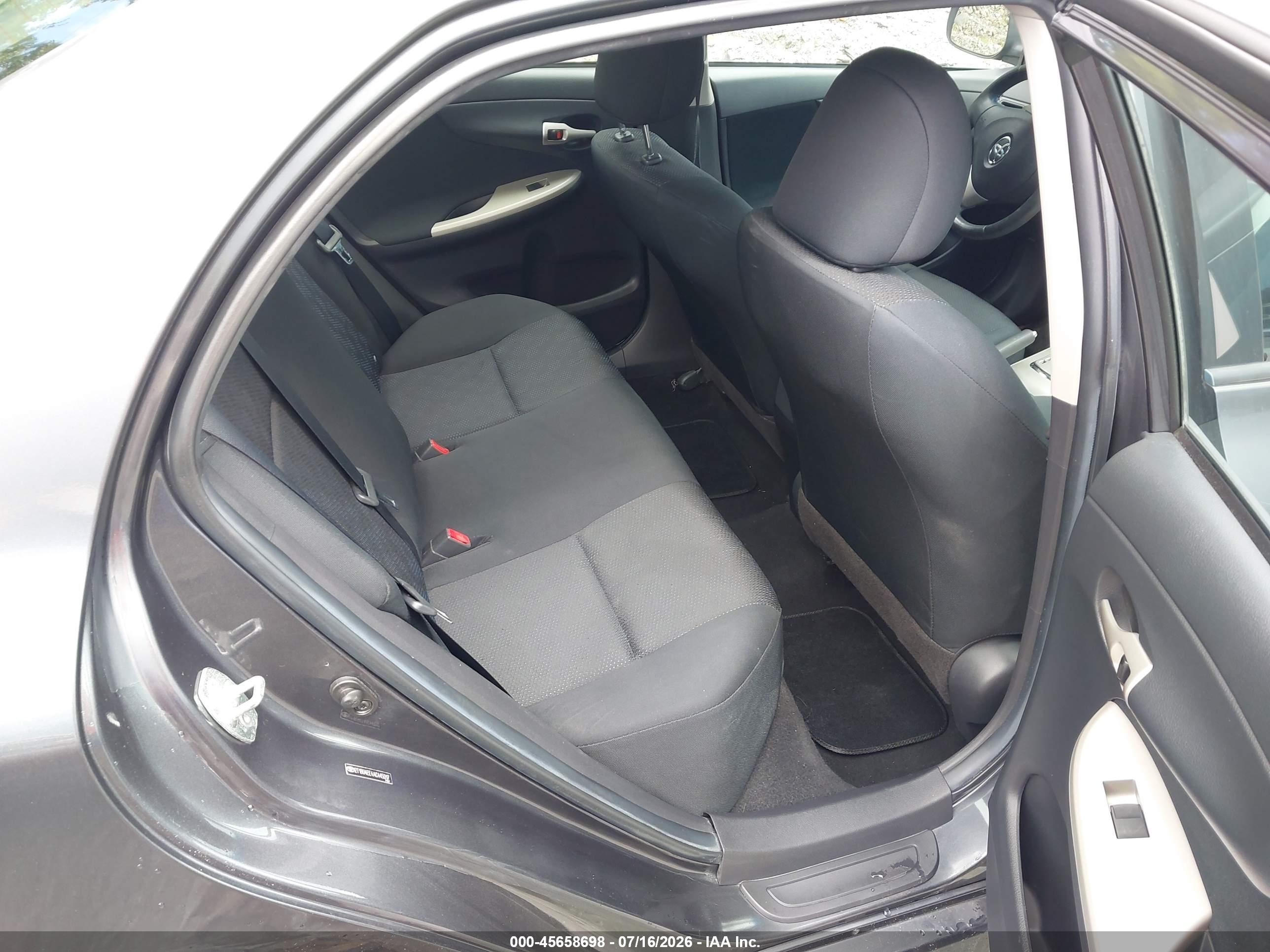 2010 Toyota Corolla S Gray vin: 2T1BU4EE4AC445017