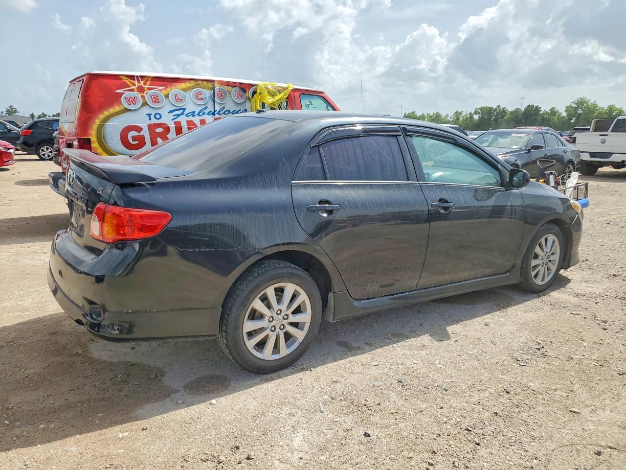 2010 Toyota Corolla S Черный vin: 2T1BU4EE4AC448208