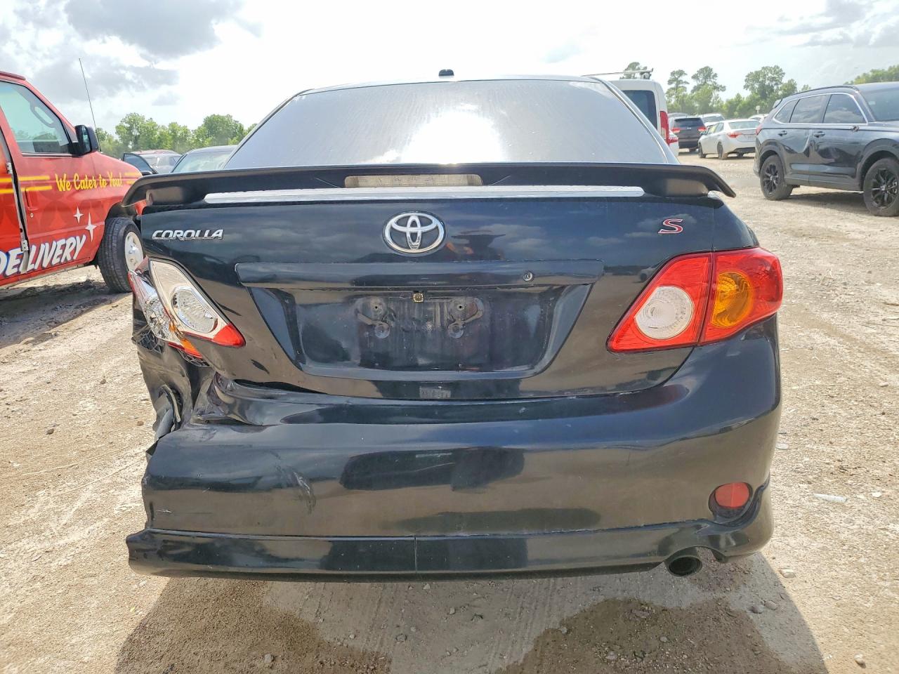 2010 Toyota Corolla S Черный vin: 2T1BU4EE4AC448208