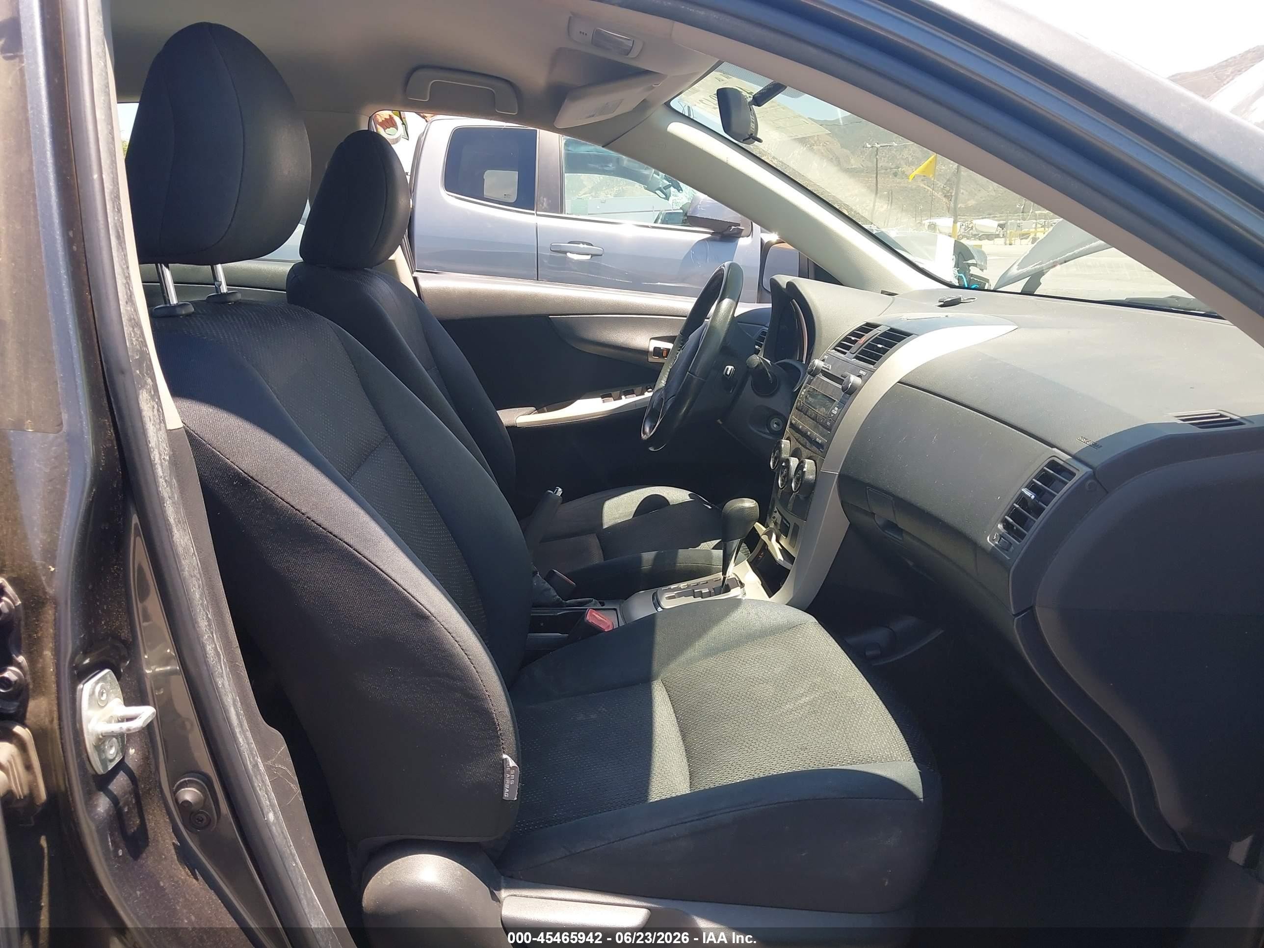 2010 Toyota Corolla S Gray vin: 2T1BU4EE4AC448371