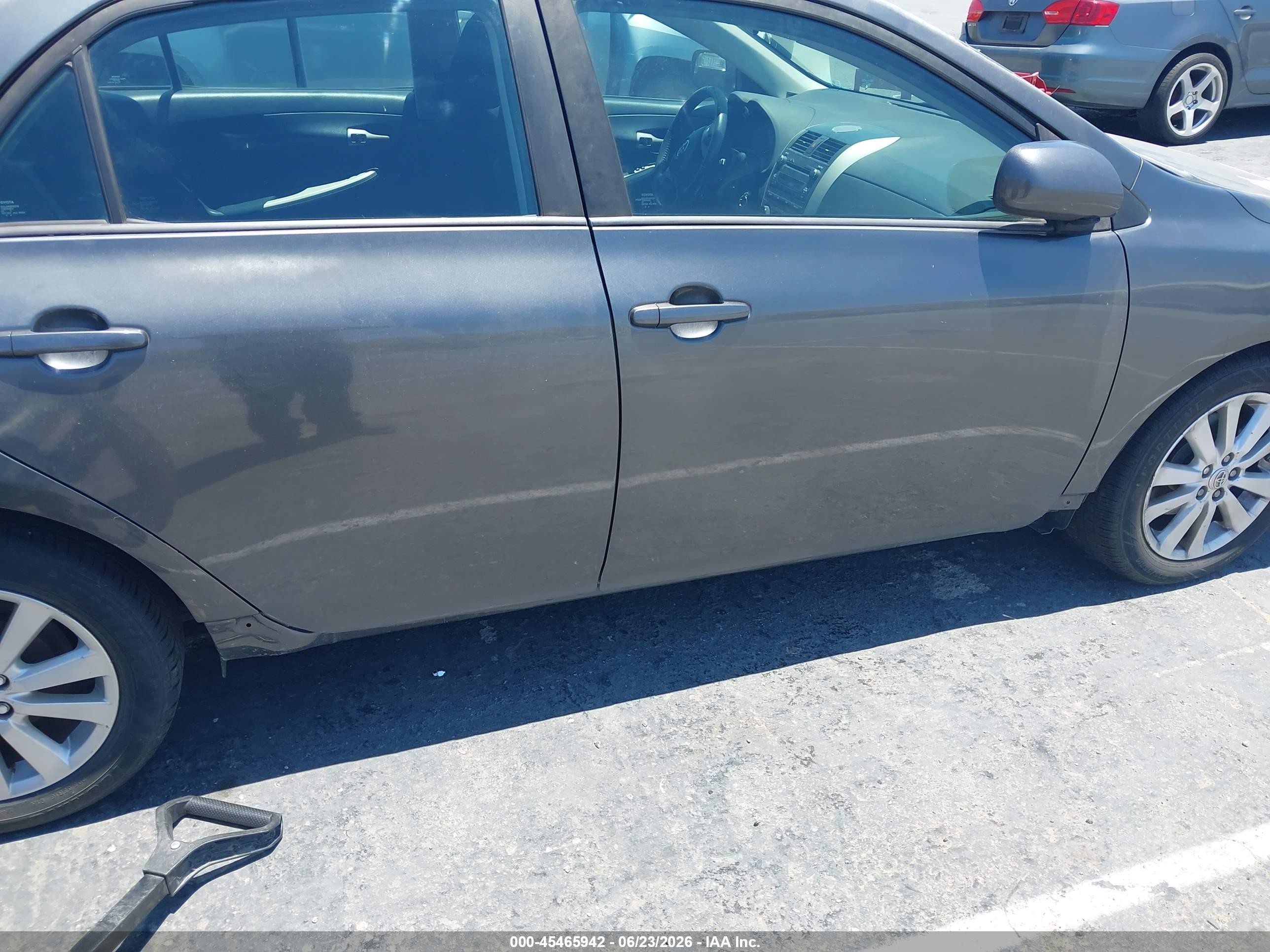 2010 Toyota Corolla S Gray vin: 2T1BU4EE4AC448371