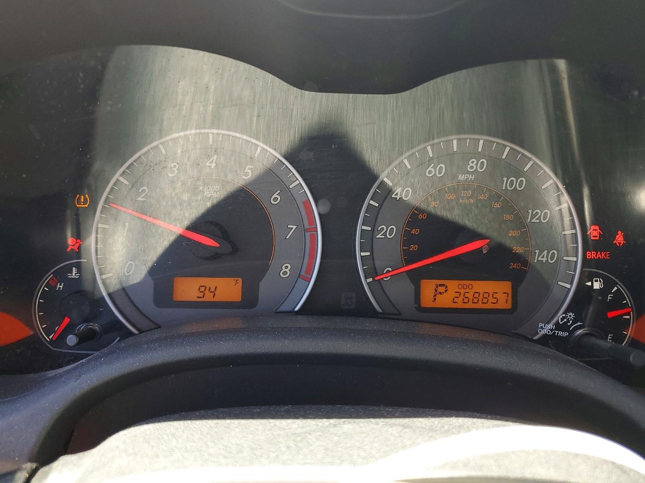 2010 Toyota Corolla S Silver vin: 2T1BU4EE4AC452999