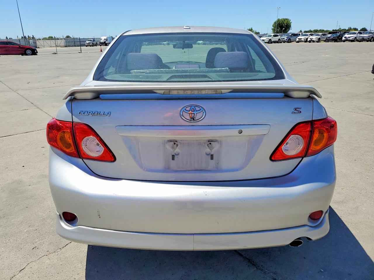 2010 Toyota Corolla S Silver vin: 2T1BU4EE4AC452999