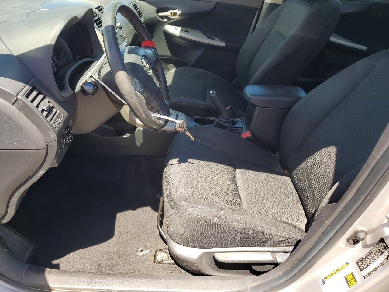 2010 Toyota Corolla S Silver vin: 2T1BU4EE4AC452999