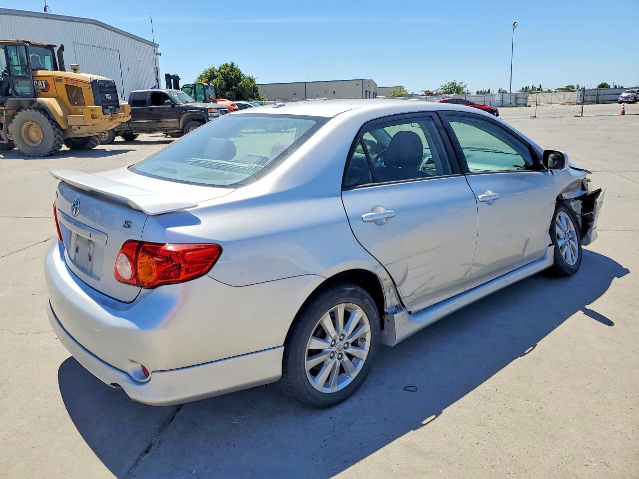 2010 Toyota Corolla S Silver vin: 2T1BU4EE4AC452999