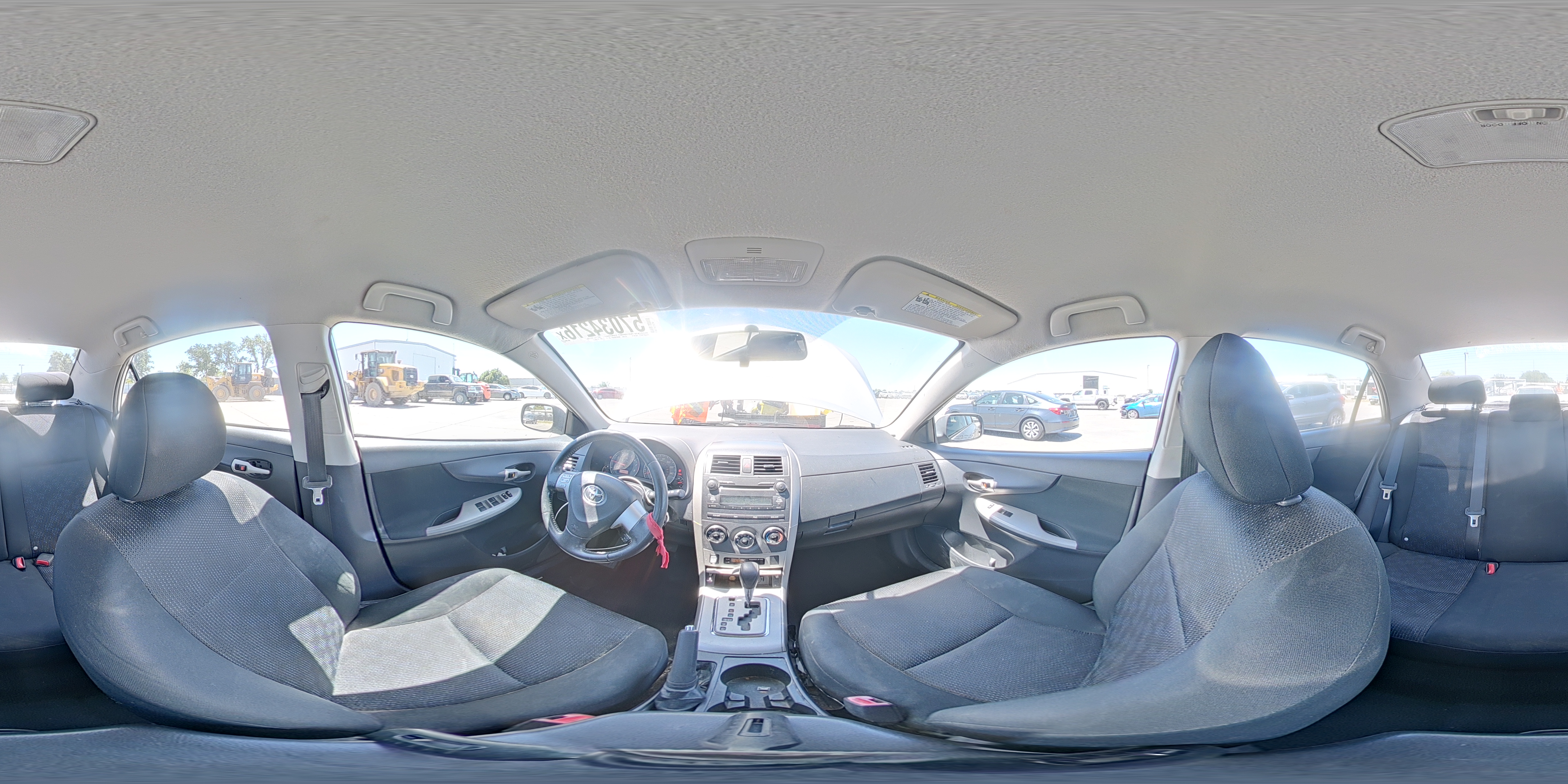 2010 Toyota Corolla S Silver vin: 2T1BU4EE4AC452999