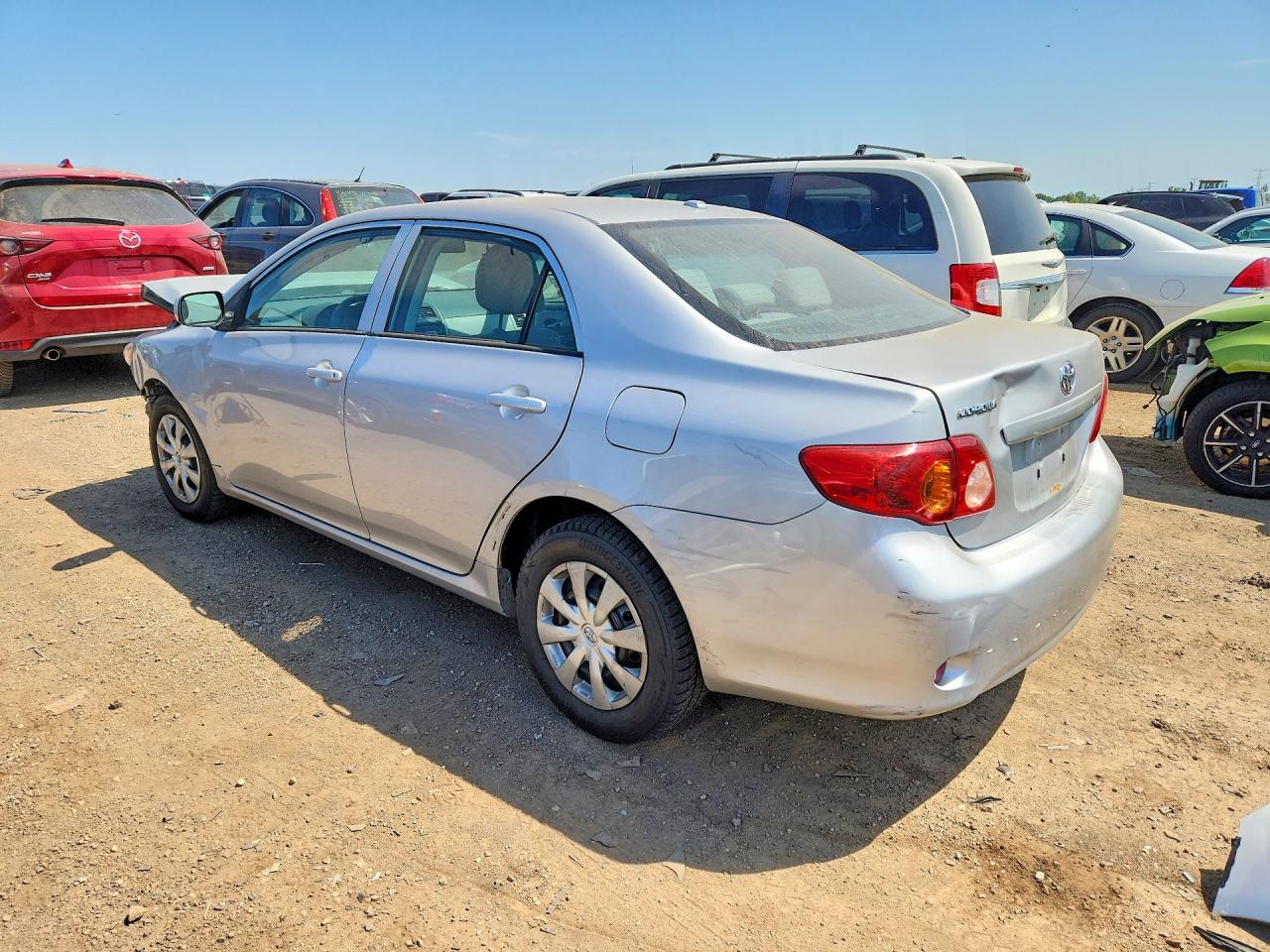 2010 Toyota Corolla Le Silver vin: 2T1BU4EE4AC461766