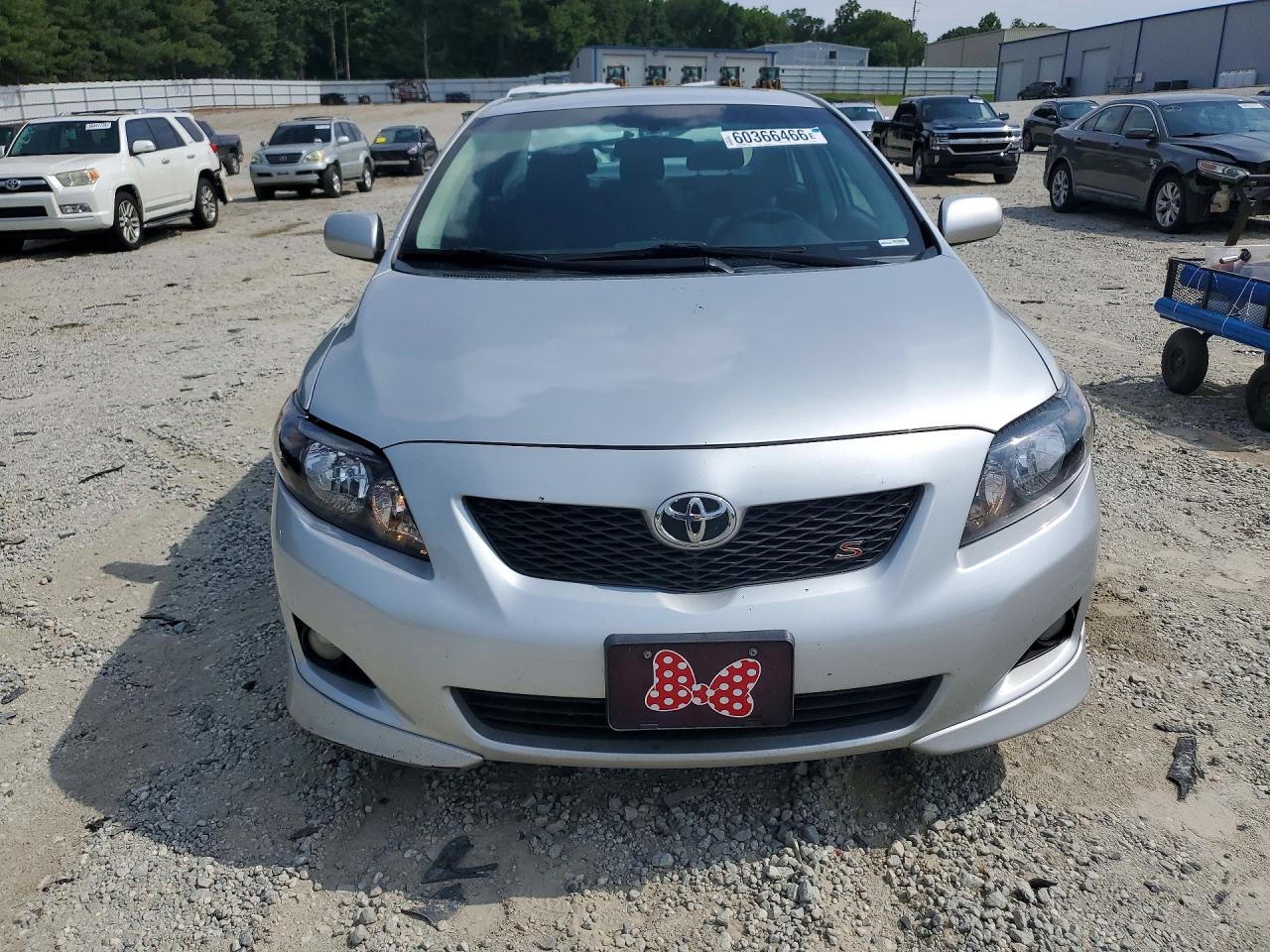 2010 Toyota Corolla S Silver vin: 2T1BU4EE4AC462013