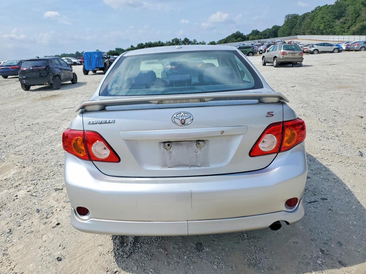 2010 Toyota Corolla S Silver vin: 2T1BU4EE4AC462013