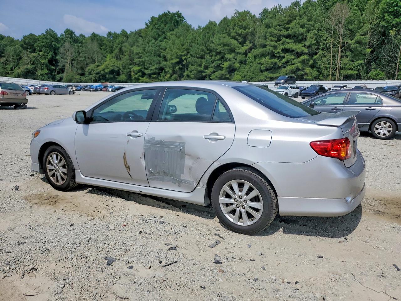 2010 Toyota Corolla S Silver vin: 2T1BU4EE4AC462013