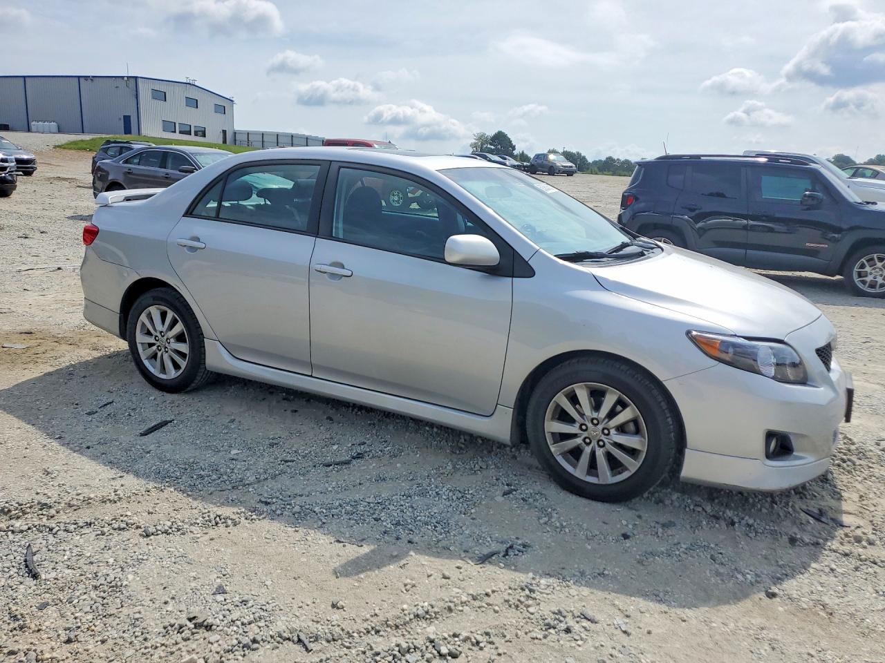 2010 Toyota Corolla S Silver vin: 2T1BU4EE4AC462013