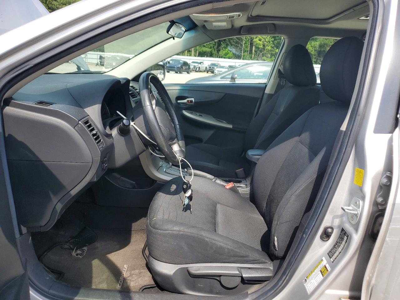 2010 Toyota Corolla S Silver vin: 2T1BU4EE4AC462013