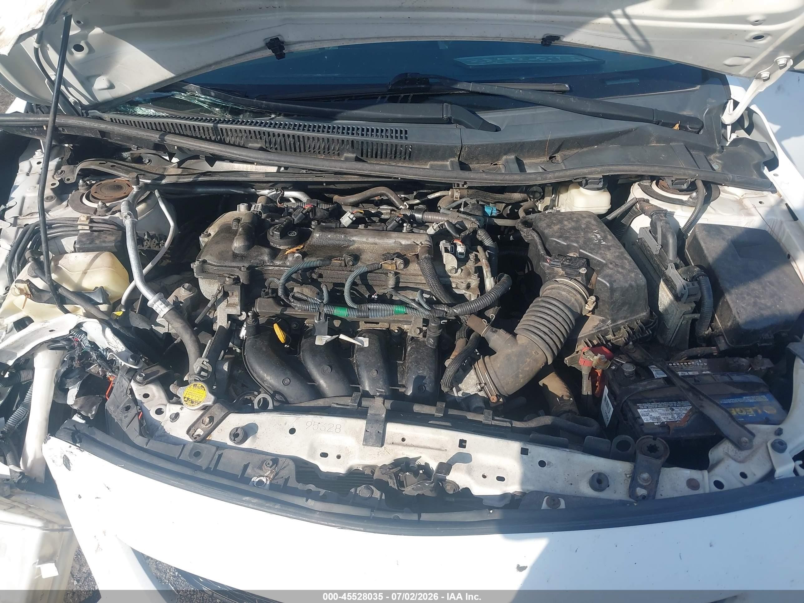 2010 Toyota Corolla S White vin: 2T1BU4EE4AC464179