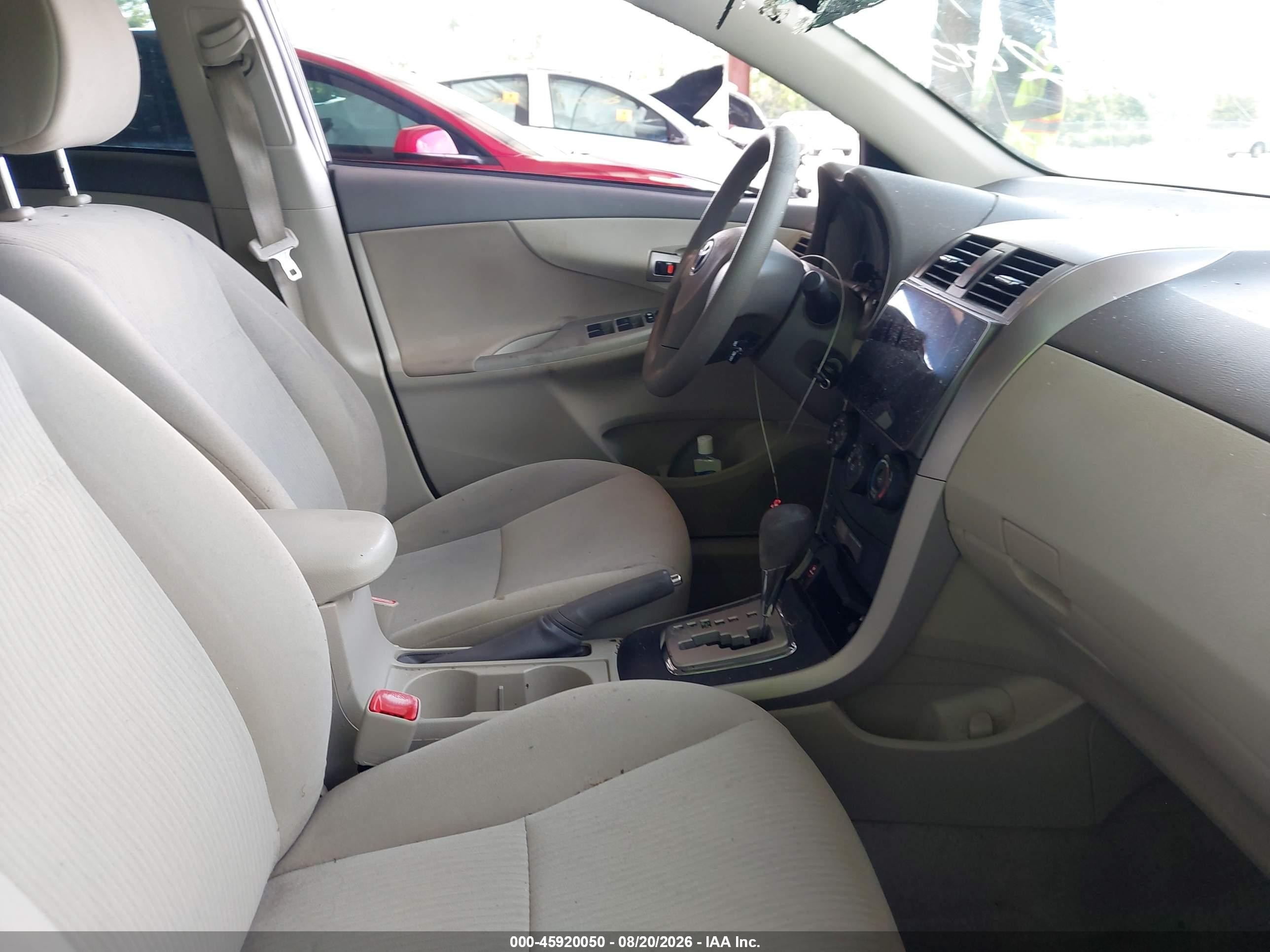 2010 Toyota Corolla Le Black vin: 2T1BU4EE4AC493097