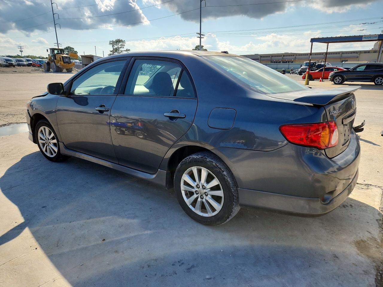 2010 Toyota Corolla S Gray vin: 2T1BU4EE4AC509850