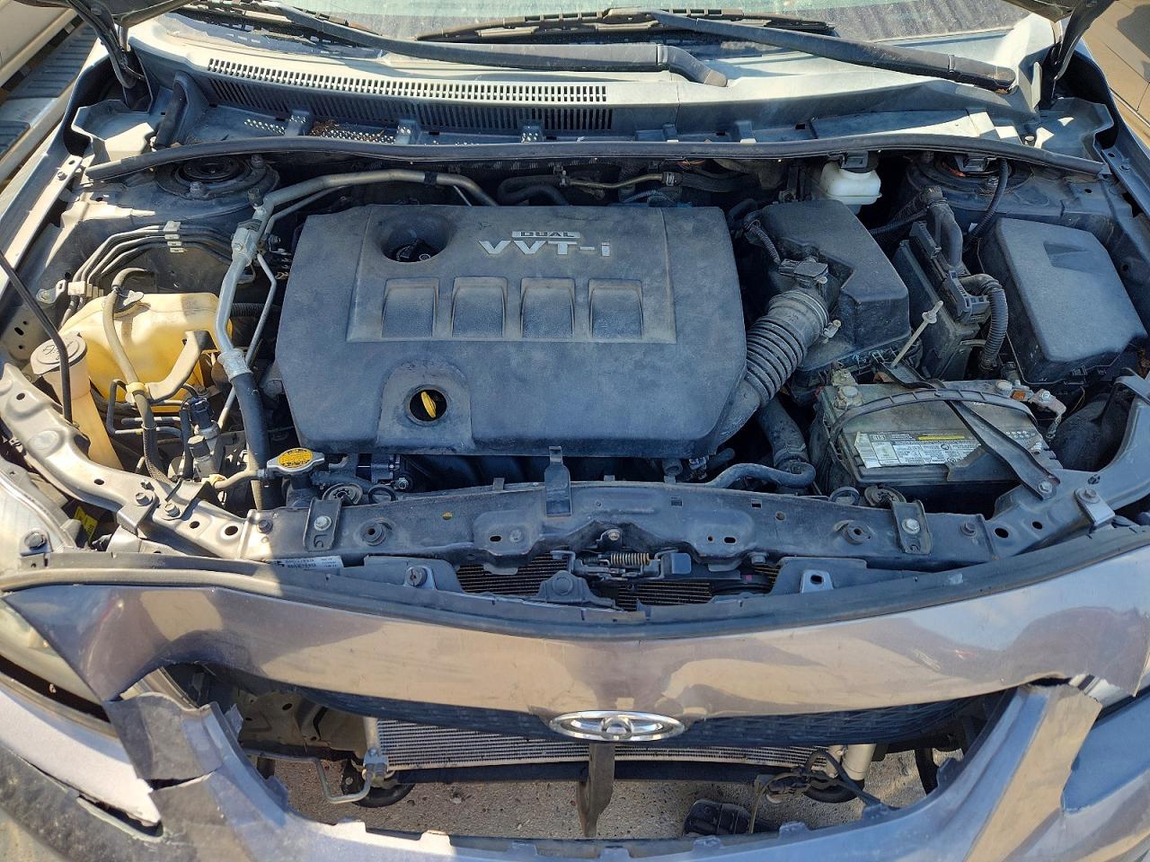 2010 Toyota Corolla S Gray vin: 2T1BU4EE4AC509850