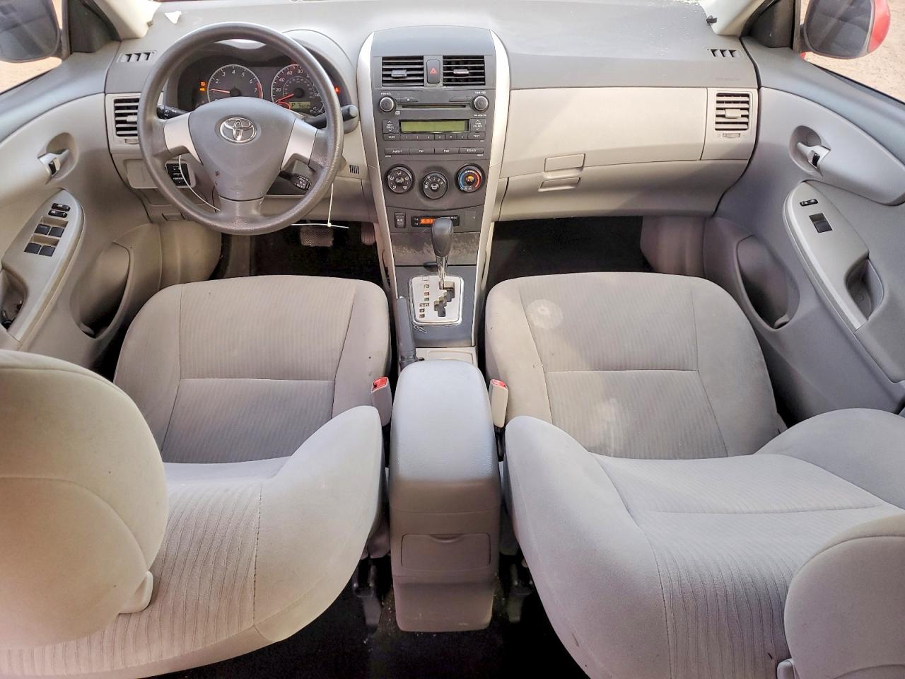 2010 Toyota Corolla Base Red vin: 2T1BU4EE4AC510478