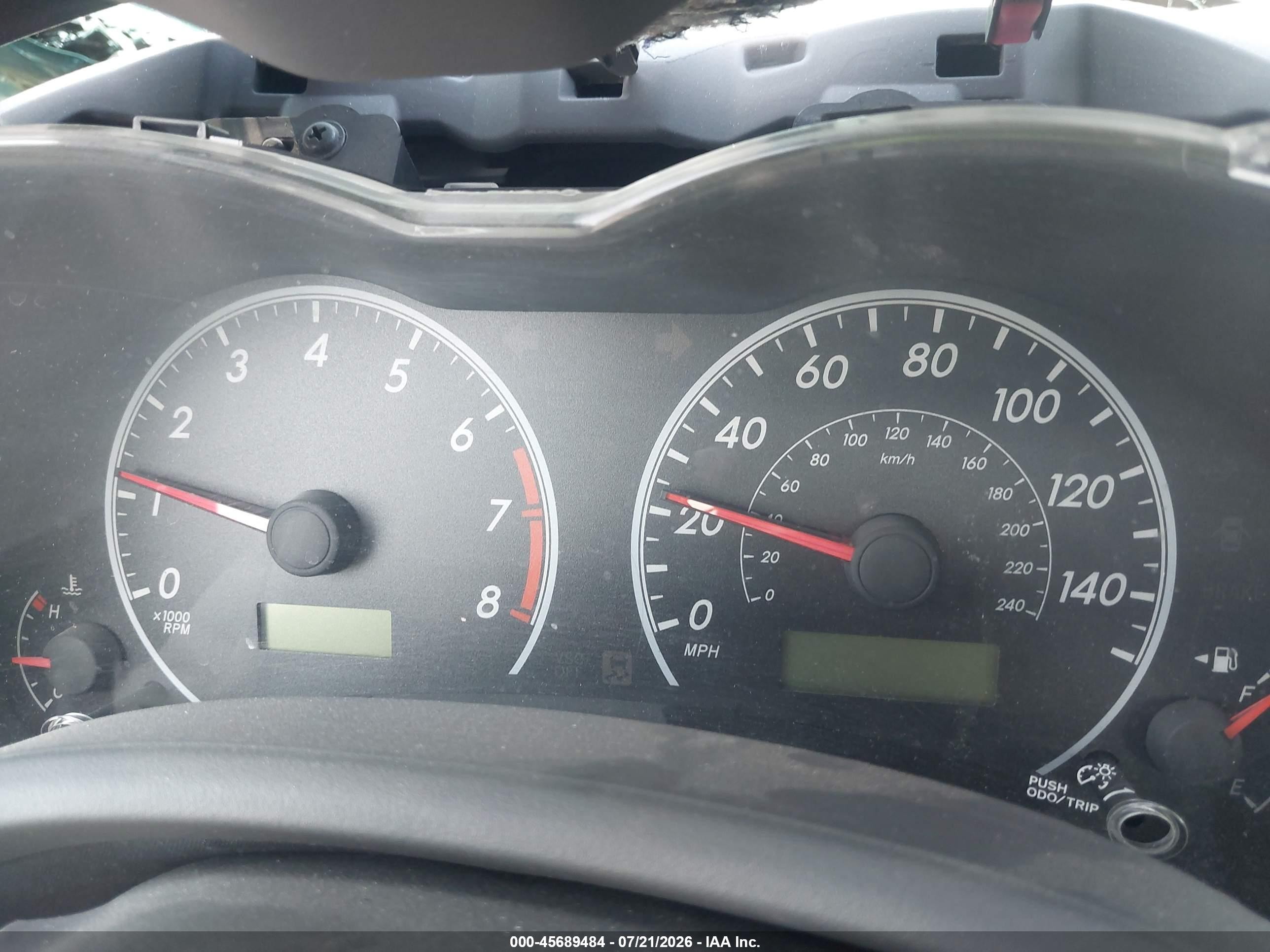 2010 Toyota Corolla Le Light Blue vin: 2T1BU4EE4AC520525