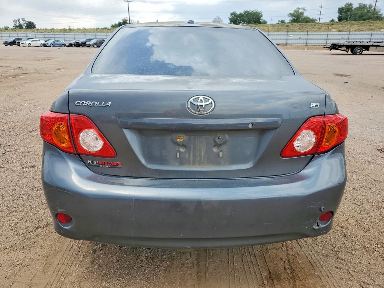 2010 Toyota Corolla Le Gray vin: 2T1BU4EE4AC532013
