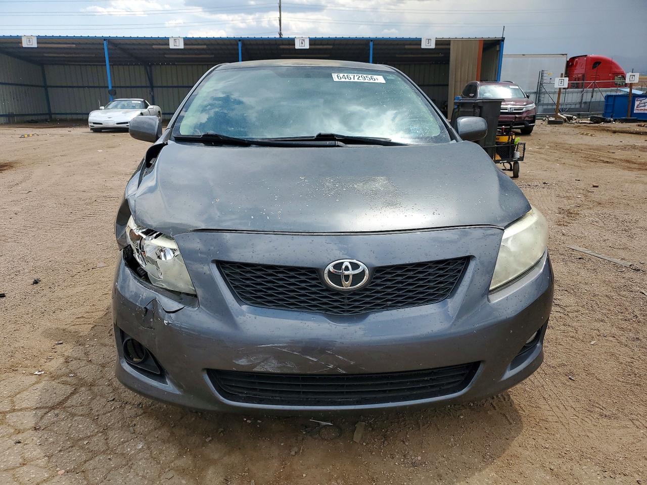 2010 Toyota Corolla Le Gray vin: 2T1BU4EE4AC532013