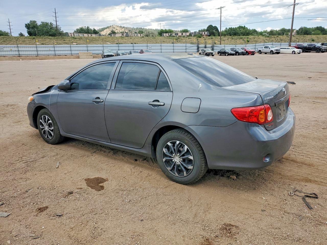 2010 Toyota Corolla Le Gray vin: 2T1BU4EE4AC532013