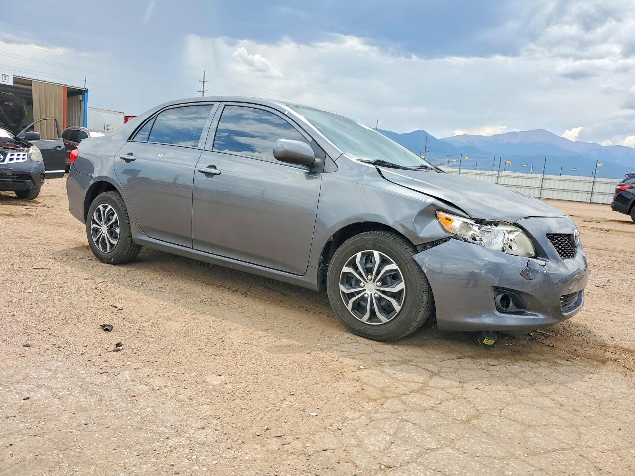 2010 Toyota Corolla Le Gray vin: 2T1BU4EE4AC532013