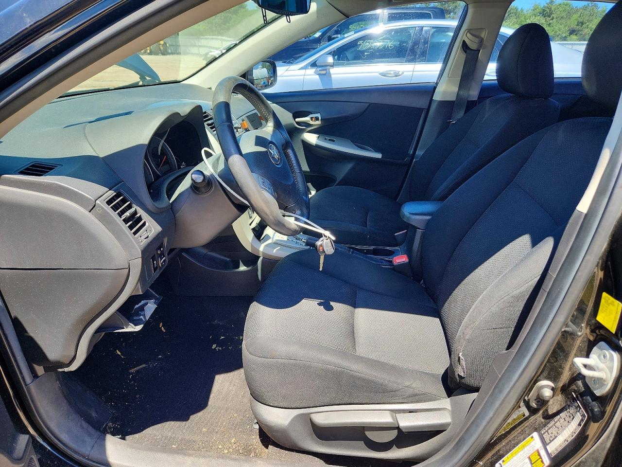2010 Toyota Corolla S Black vin: 2T1BU4EE4AC534747