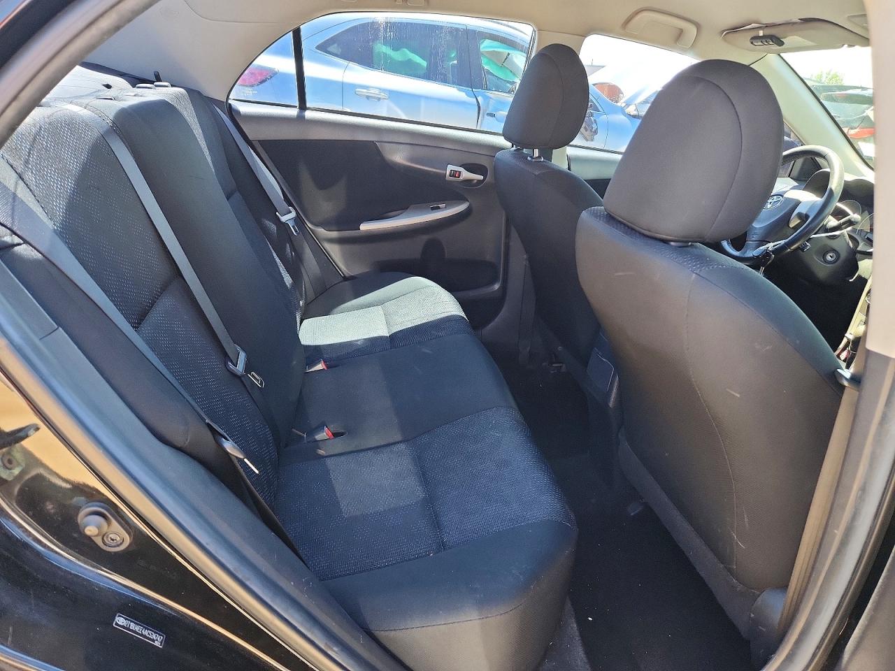 2010 Toyota Corolla S Black vin: 2T1BU4EE4AC534747
