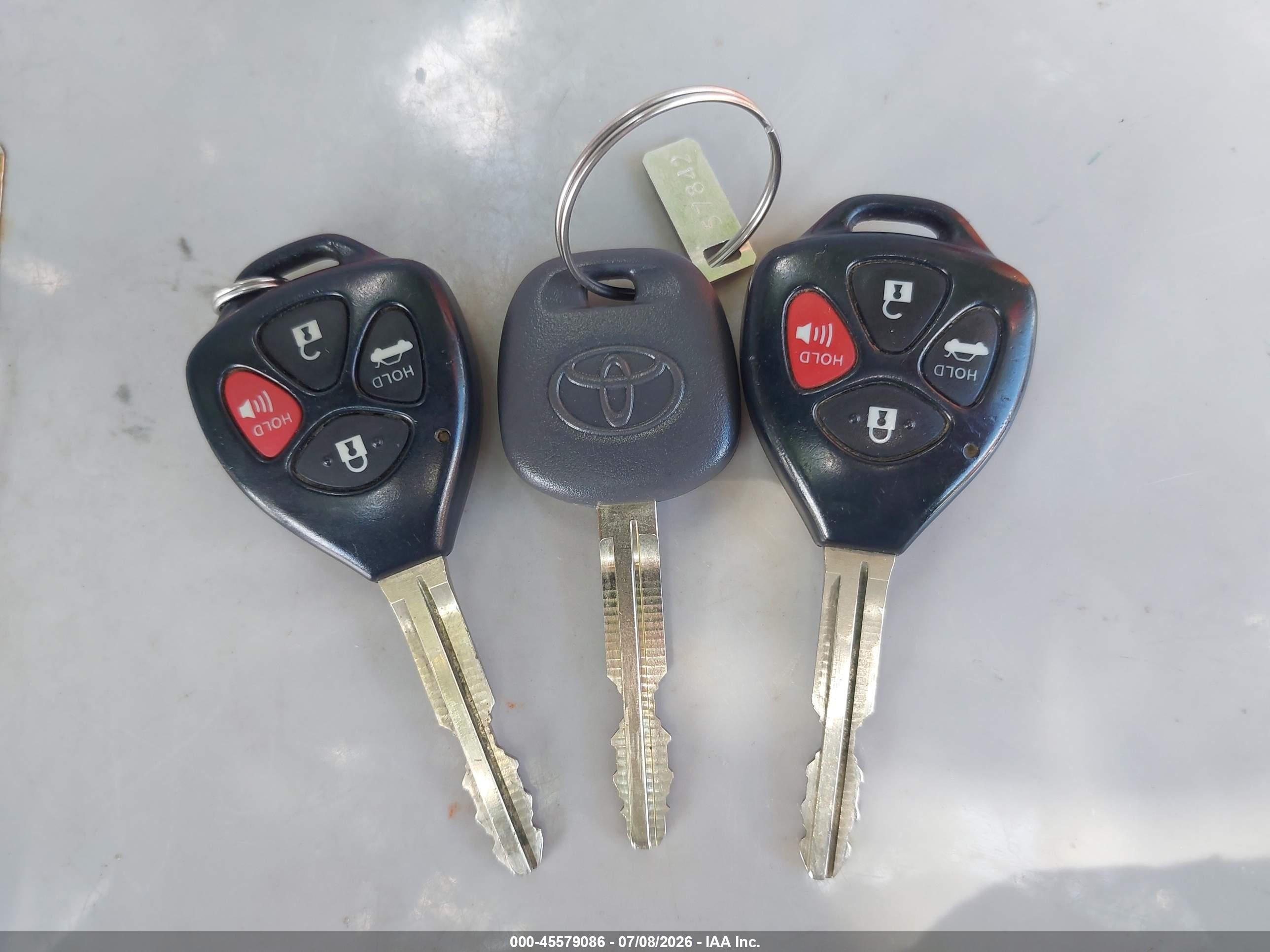 2011 Toyota Corolla Le Красный vin: 2T1BU4EE4BC538329