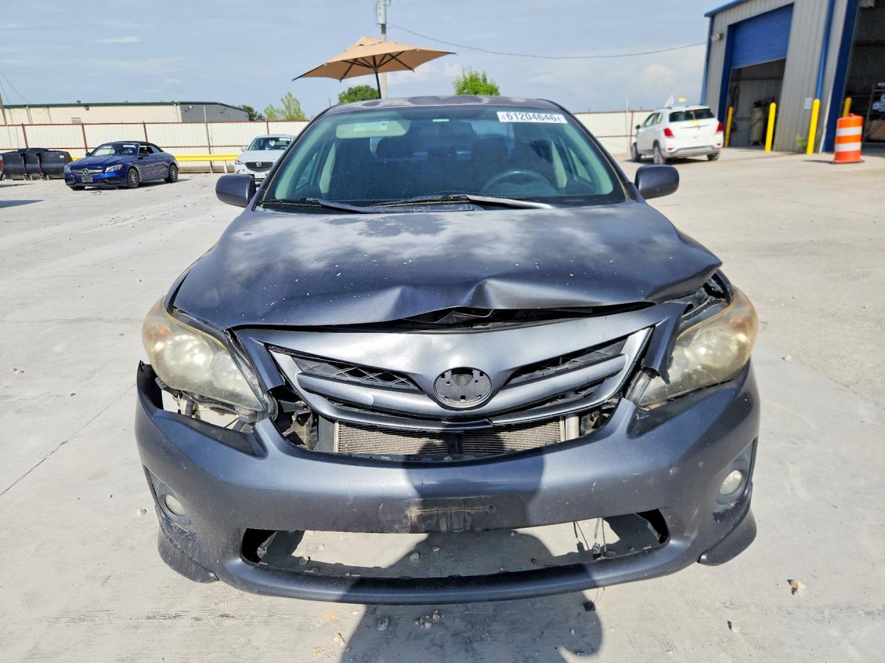 2011 Toyota Corolla S Gray vin: 2T1BU4EE4BC564848