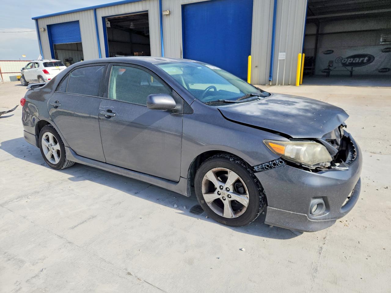 2011 Toyota Corolla S Gray vin: 2T1BU4EE4BC564848