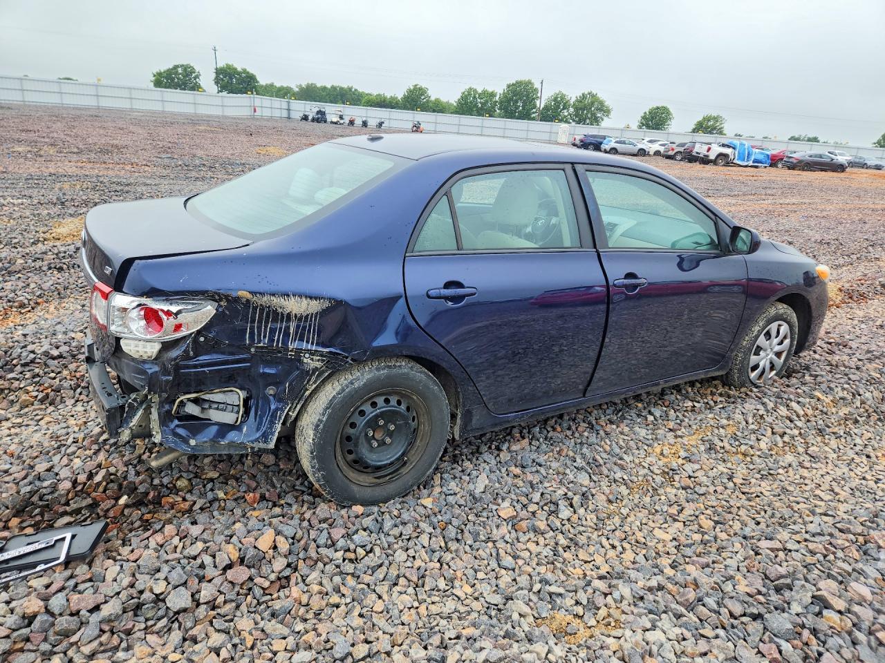 2011 Toyota Corolla Le Blue vin: 2T1BU4EE4BC567801