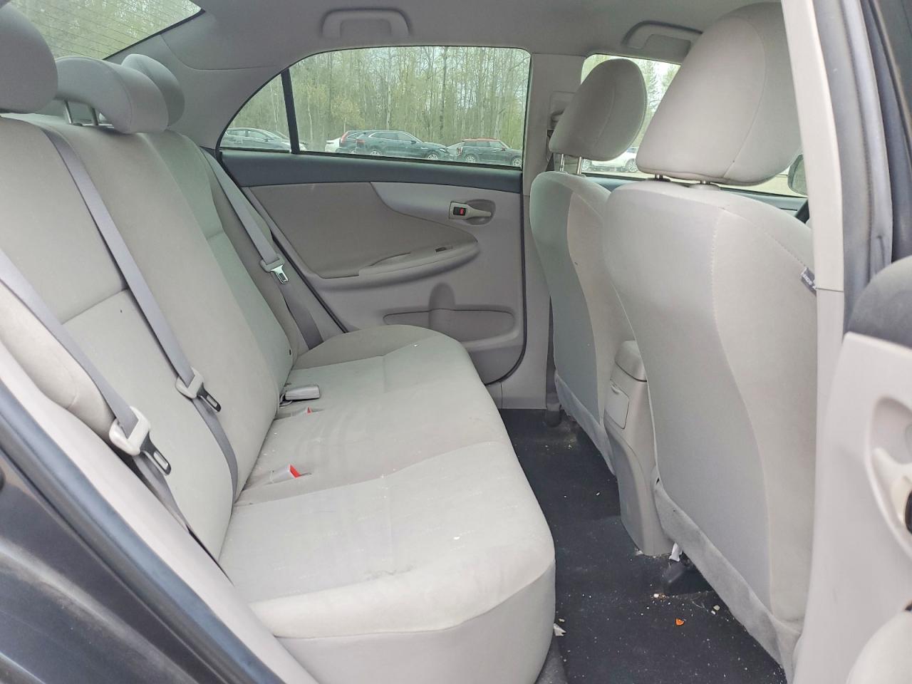 2011 Toyota Corolla Base Gray vin: 2T1BU4EE4BC587062
