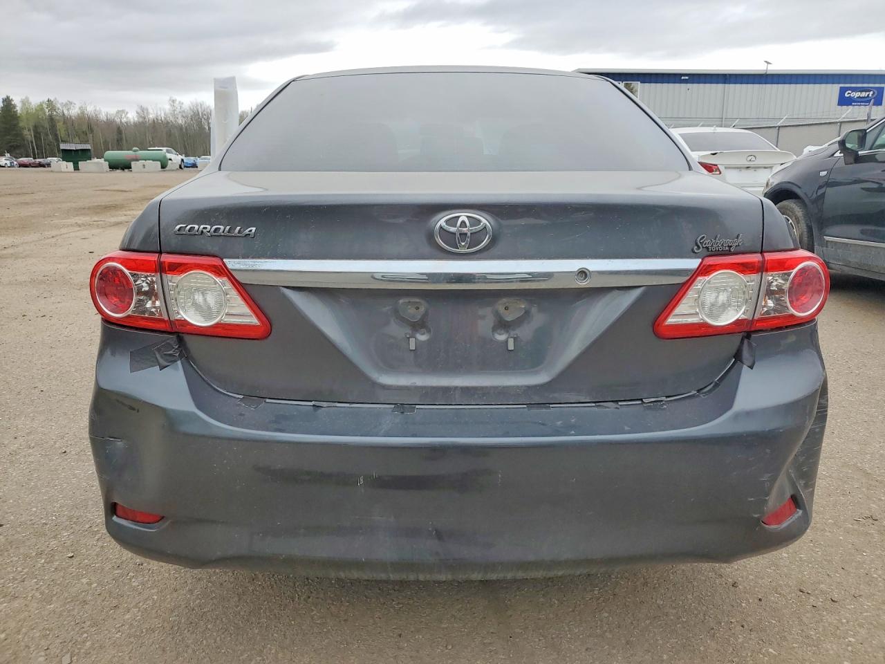 2011 Toyota Corolla Base Gray vin: 2T1BU4EE4BC587062