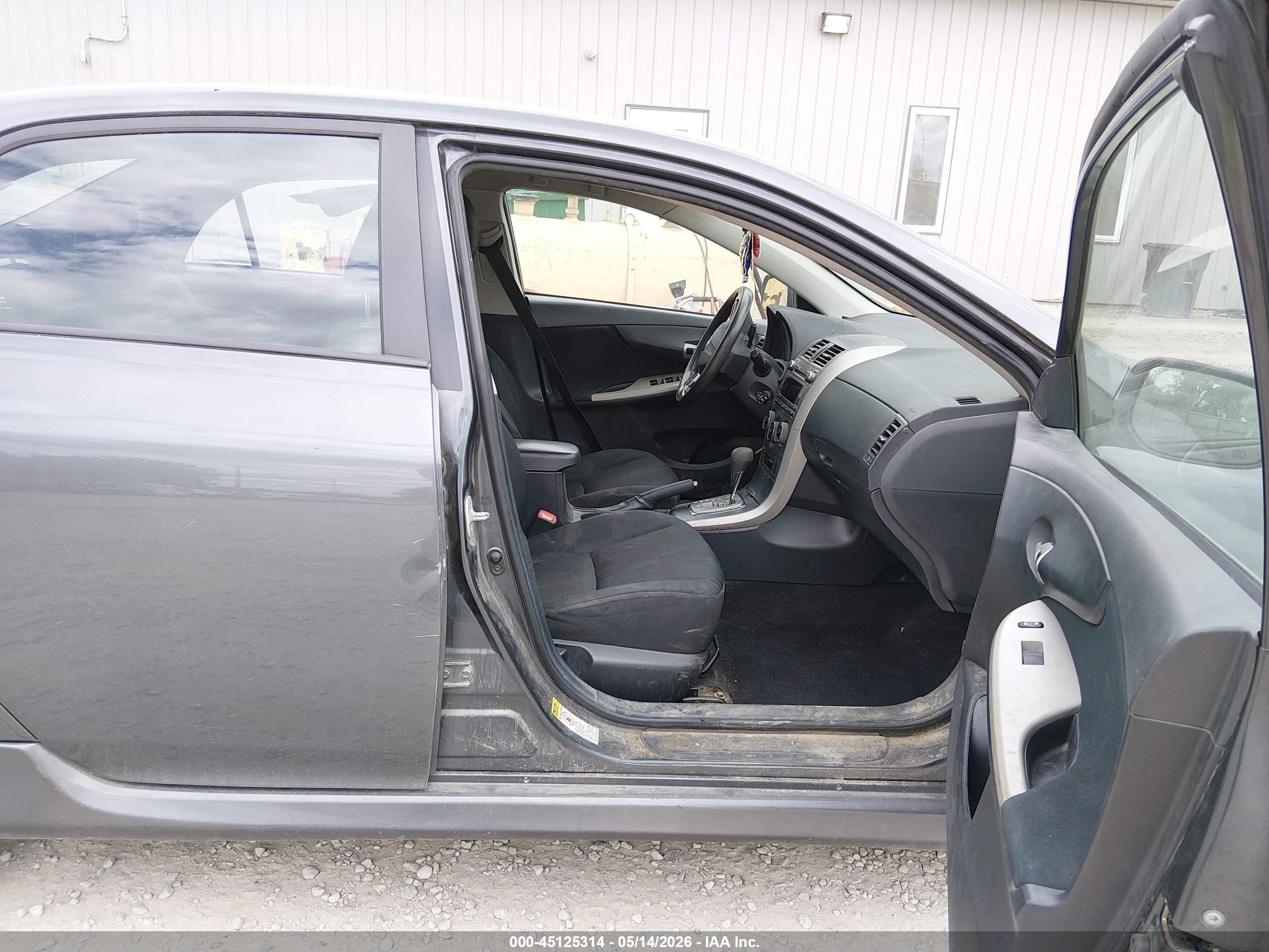 2011 Toyota Corolla S Gray vin: 2T1BU4EE4BC602921