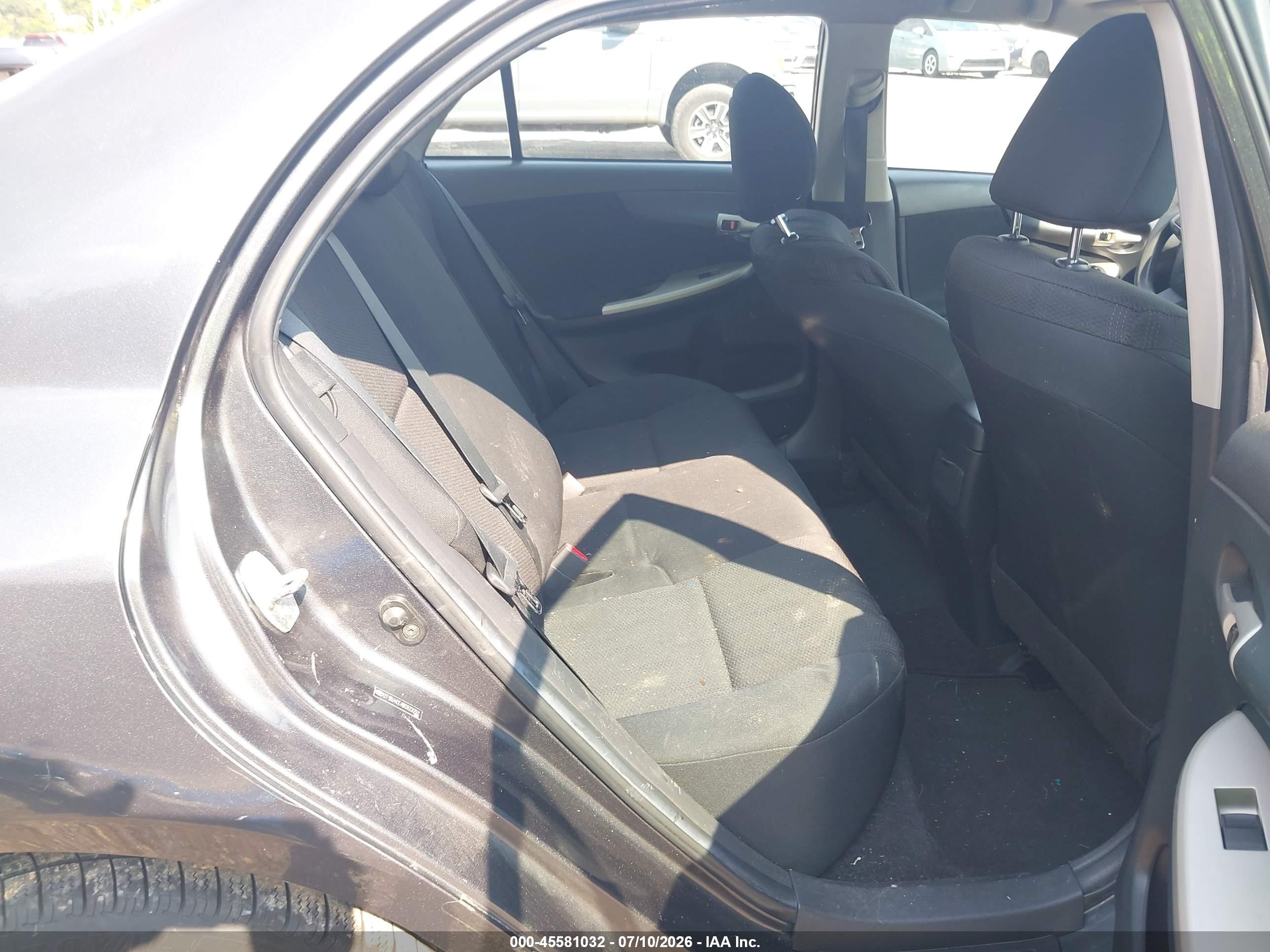 2011 Toyota Corolla S/le Серый vin: 2T1BU4EE4BC623252