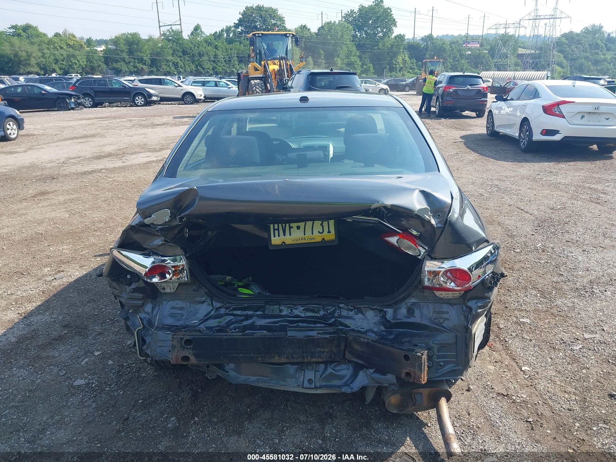 2011 Toyota Corolla S/le Серый vin: 2T1BU4EE4BC623252