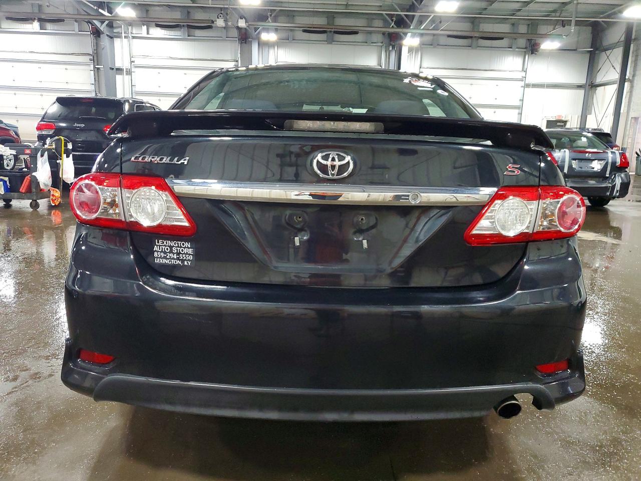 2011 Toyota Corolla S Black vin: 2T1BU4EE4BC639645