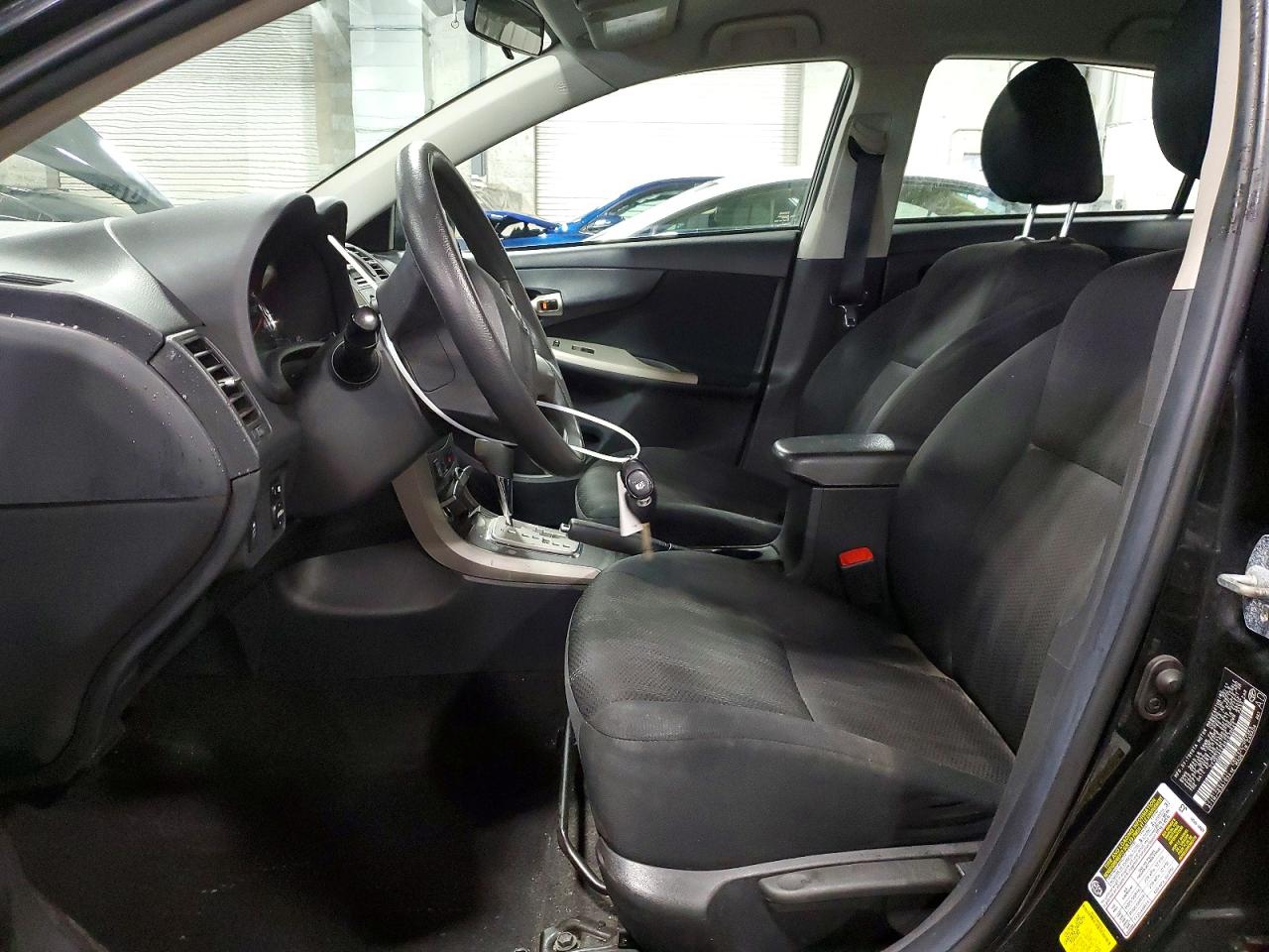 2011 Toyota Corolla S Black vin: 2T1BU4EE4BC639645