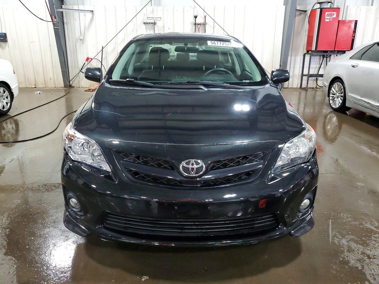 2011 Toyota Corolla S Black vin: 2T1BU4EE4BC639645