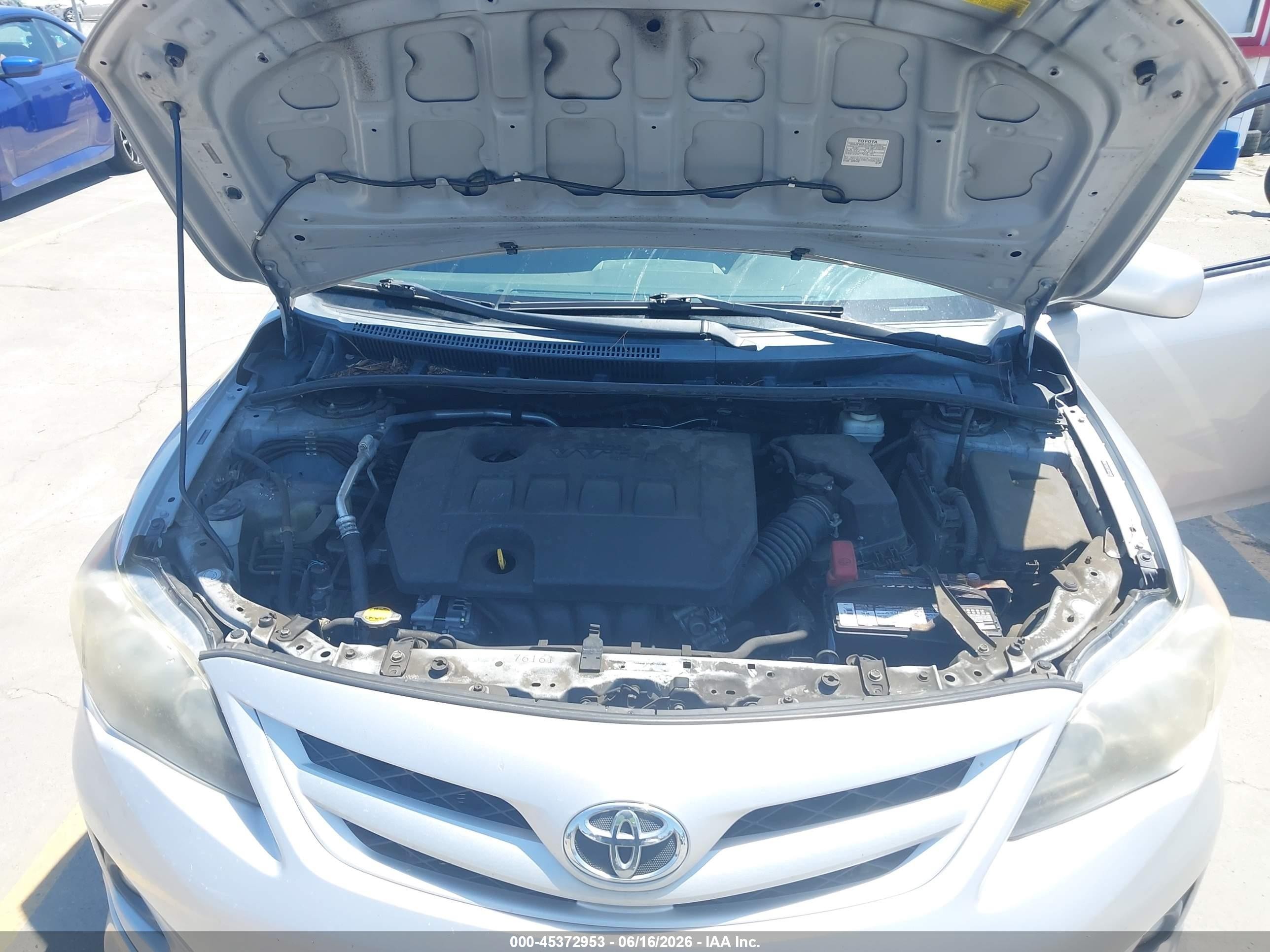 2011 Toyota Corolla S Gray vin: 2T1BU4EE4BC639998