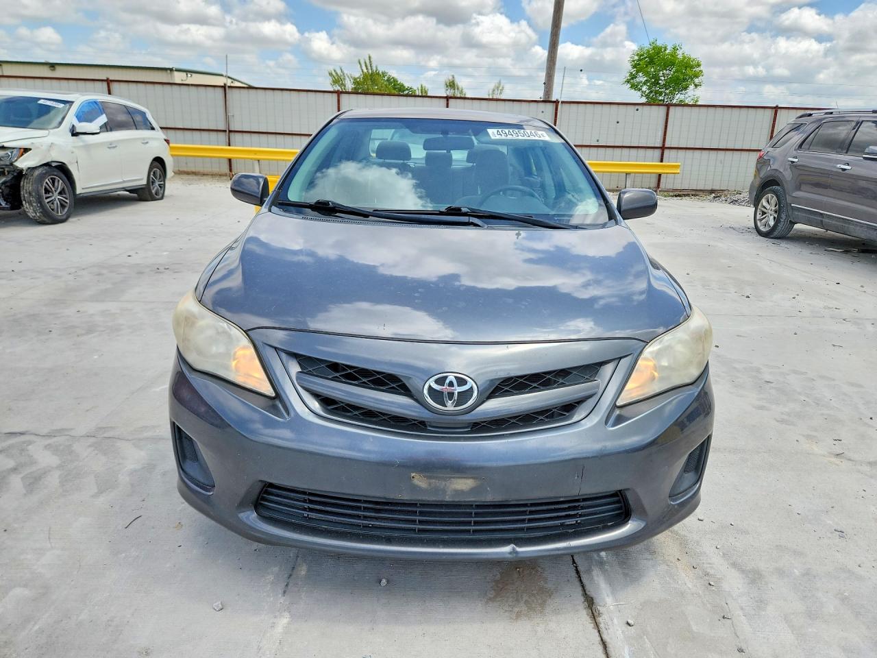 2011 Toyota Corolla Le Gray vin: 2T1BU4EE4BC668689