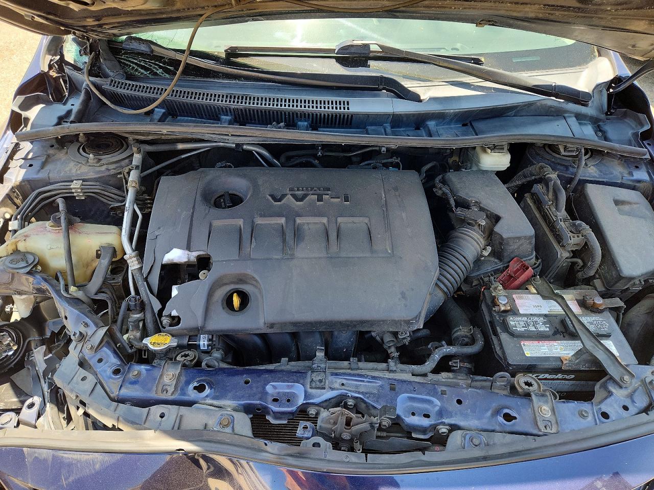 2011 Toyota Corolla S Blue vin: 2T1BU4EE4BC693625