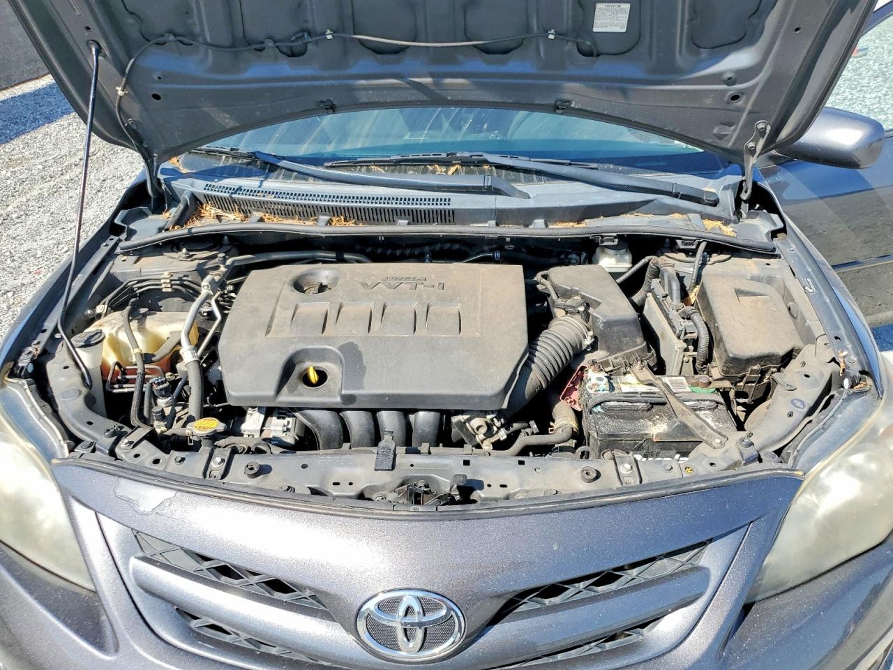 2011 Toyota Corolla Gray vin: 2T1BU4EE4BC696685