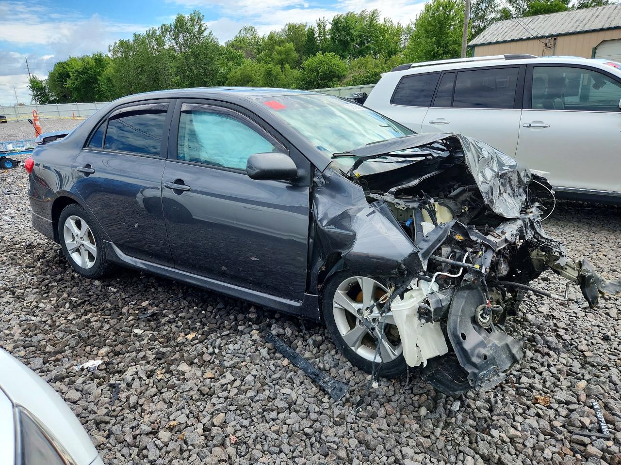 2011 Toyota Corolla S Silver vin: 2T1BU4EE4BC710942