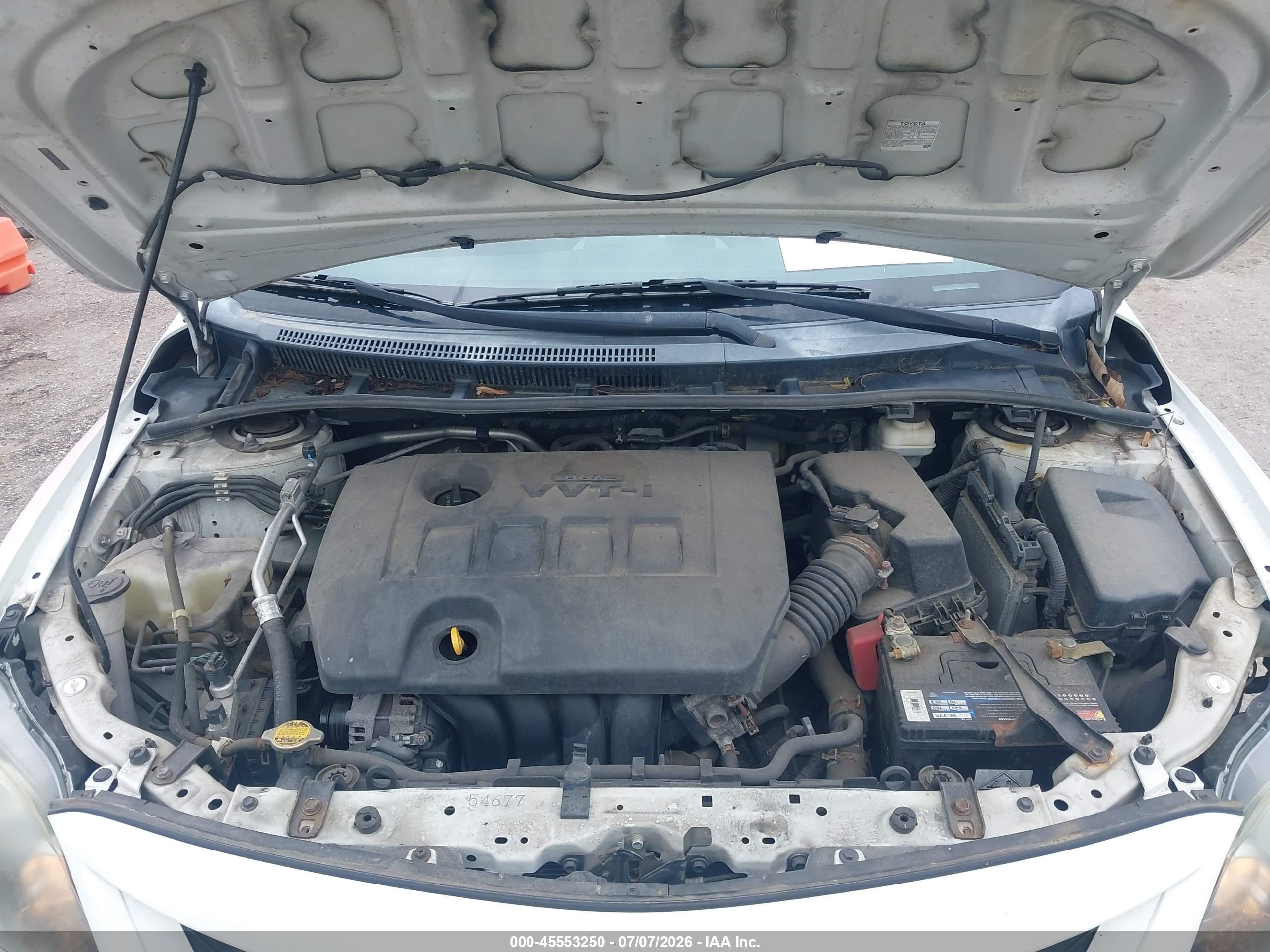 2011 Toyota Corolla S White vin: 2T1BU4EE4BC717230
