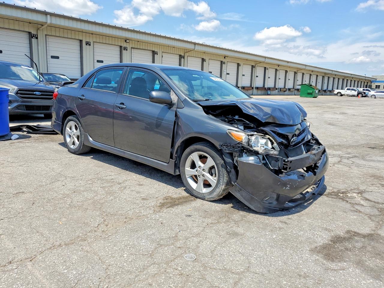 2011 Toyota Corolla S Gray vin: 2T1BU4EE4BC747361
