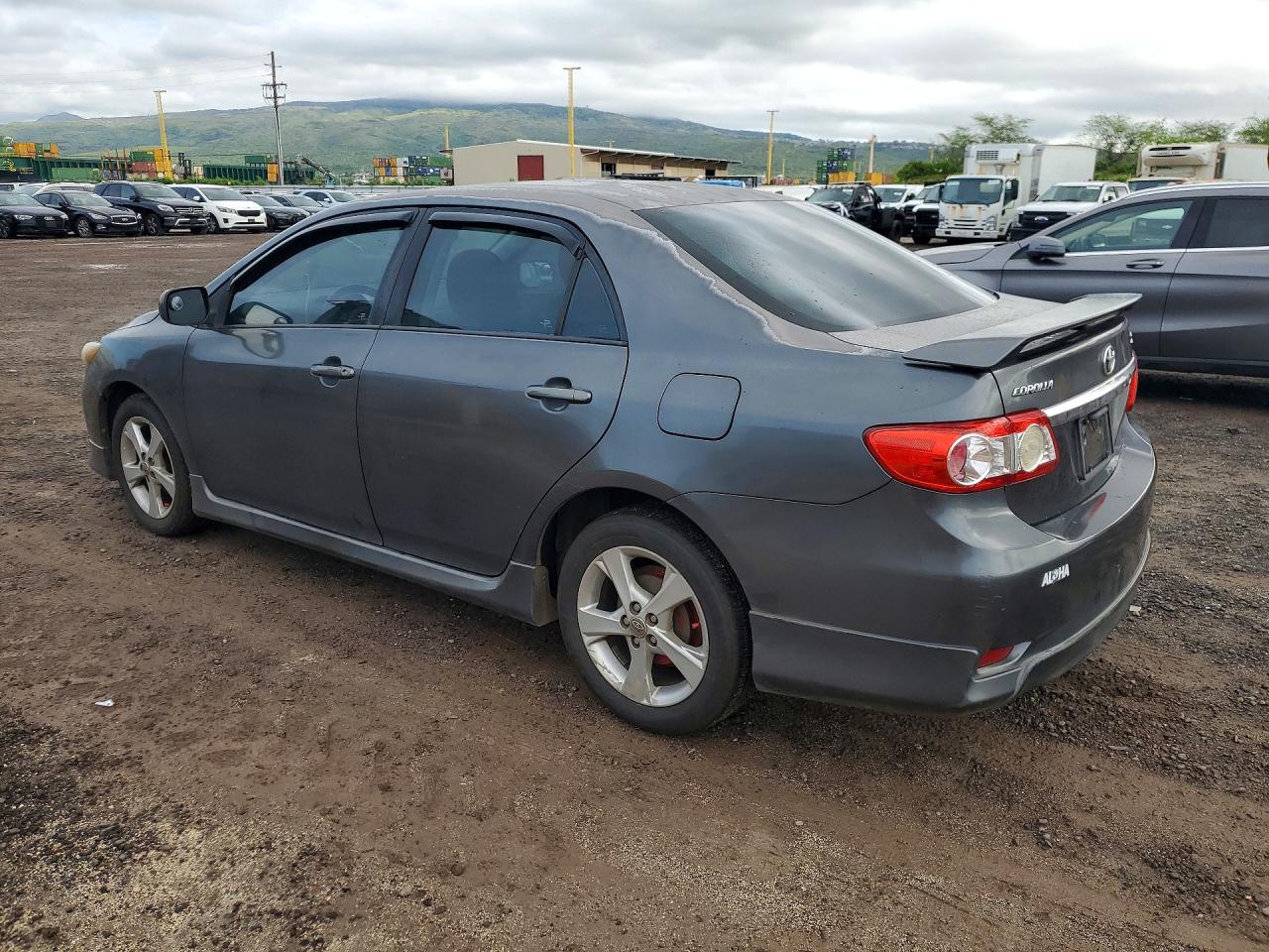 2012 Toyota Corolla L Gray vin: 2T1BU4EE4CC769314
